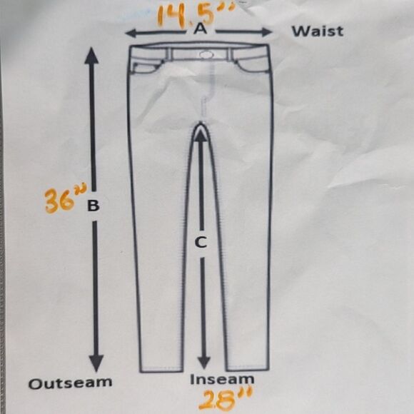 Express Editor Straight Leg Jeans - Picture 8 of 8